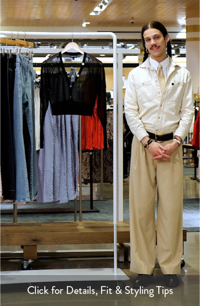 Saddle Shoulder Crop Cardigan, sales video thumbnail