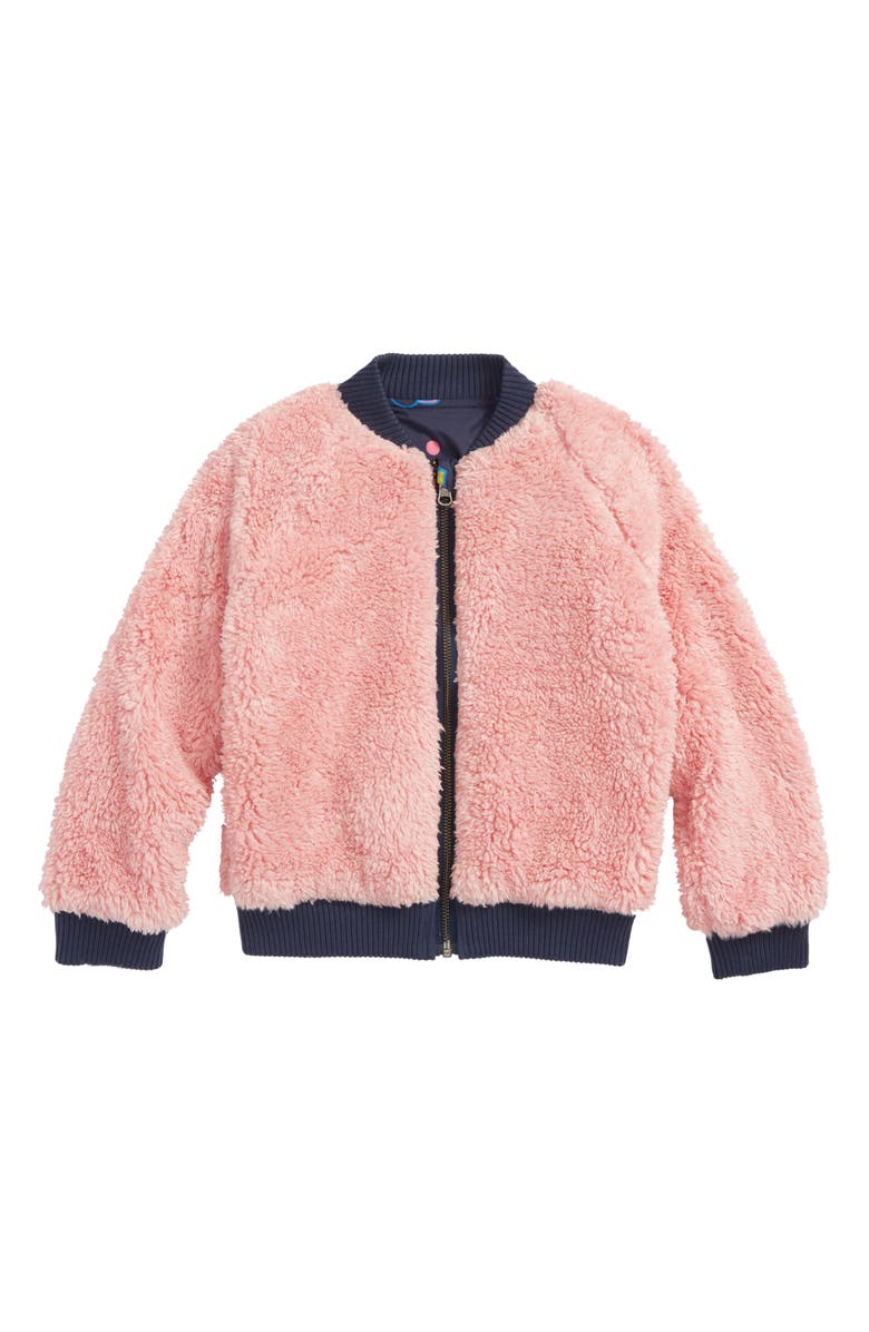 Tucker + Tate Reversible Nylon & Faux Fur Bomber Jacket, Alternate, color,