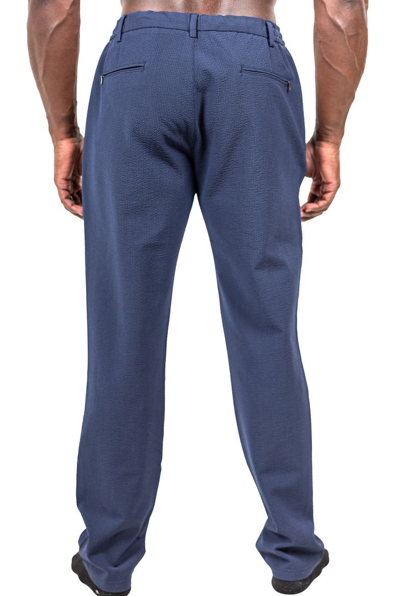 Marthyr Tapered Leg Drawstring Pants, Alternate, color, BLUE