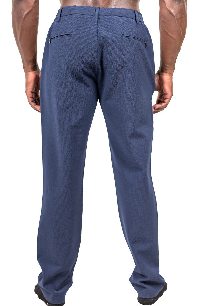 Maceoo Marthyr Tapered Leg Drawstring Pants, Alternate, color, Blue