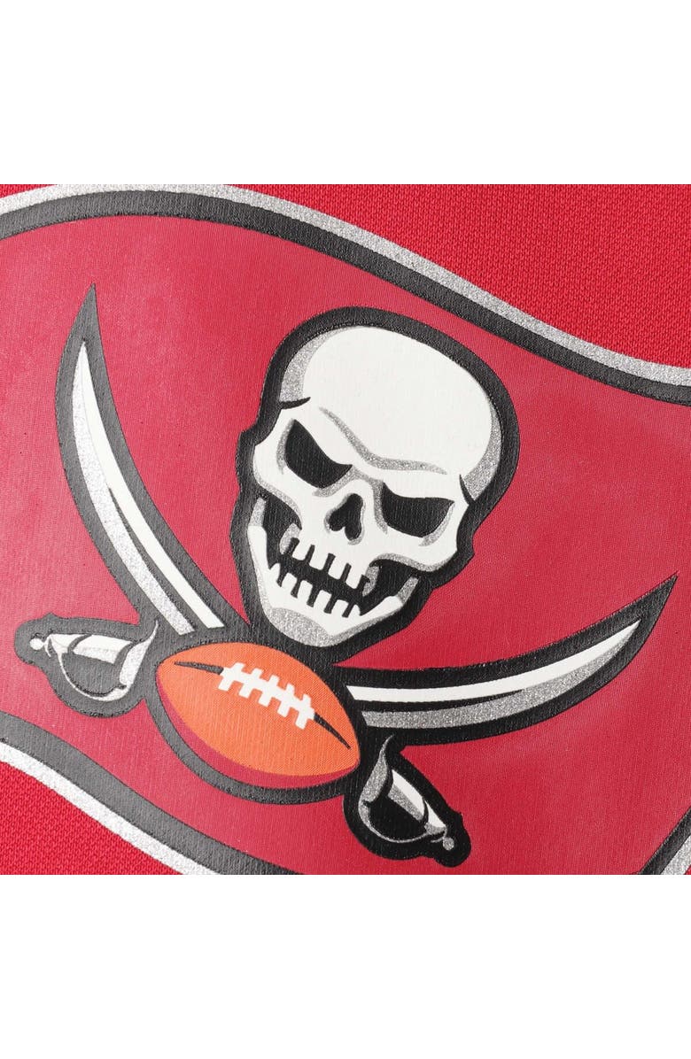 New Era Men's New Era Red Tampa Bay Buccaneers Combine Authentic Rise Pullover Hoodie, Alternate, color, Red