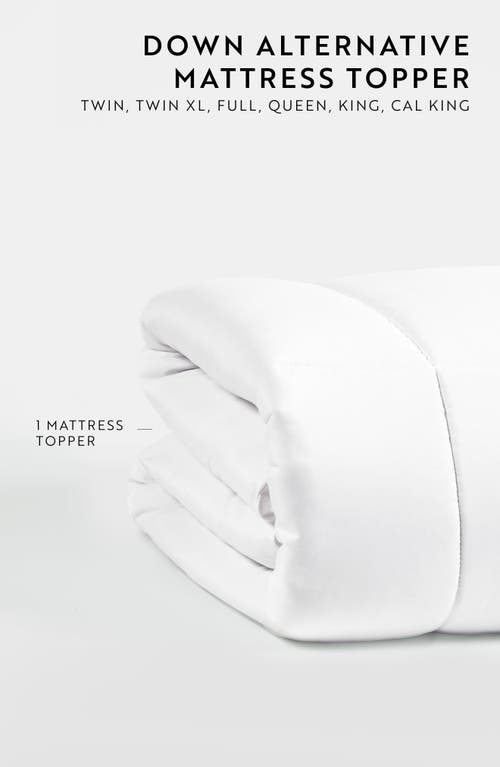 Ienjoy Home Ultra Plush Luxury Mattress Topper In White