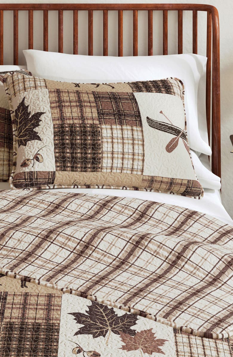 Woven & Weft Patchwork Plaid Quilt Set, Alternate, color,