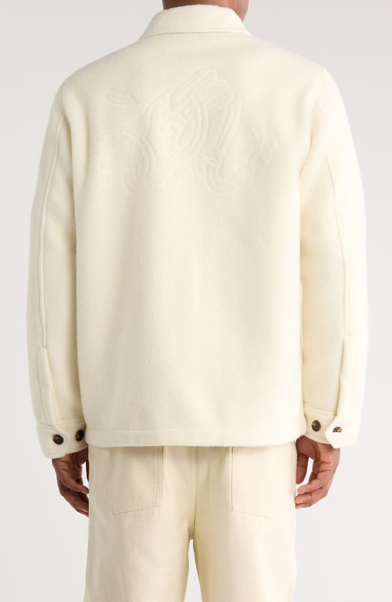 Malbon Golf Wool Chore Coat, Alternate, color, 