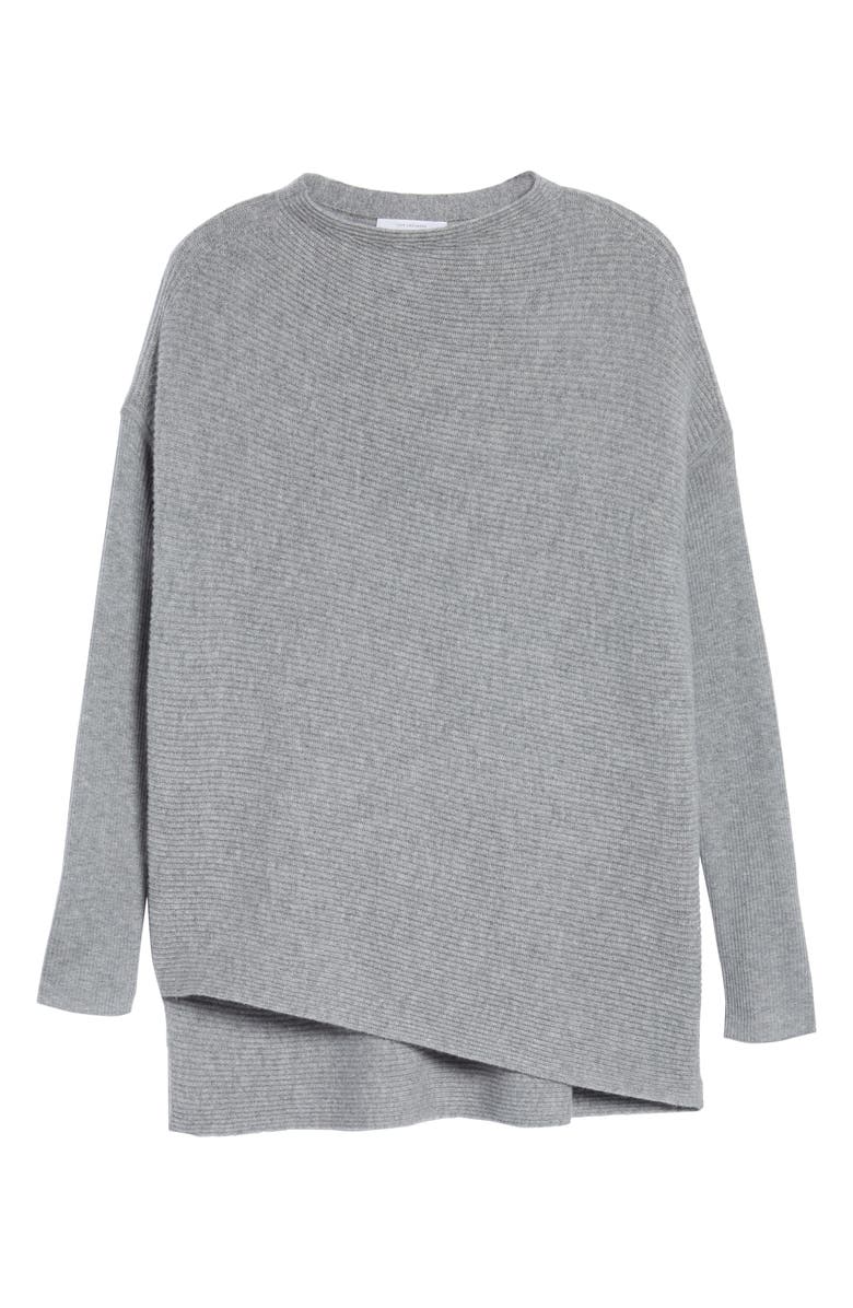 Nordstrom Signature Cashmere Asymmetrical Pullover, Alternate, color, 