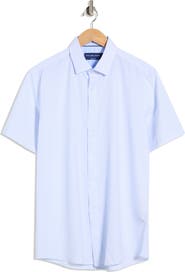 DYLAN PARK Slim Fit Perfect Stretch Long Sleeve Button Down Shirt