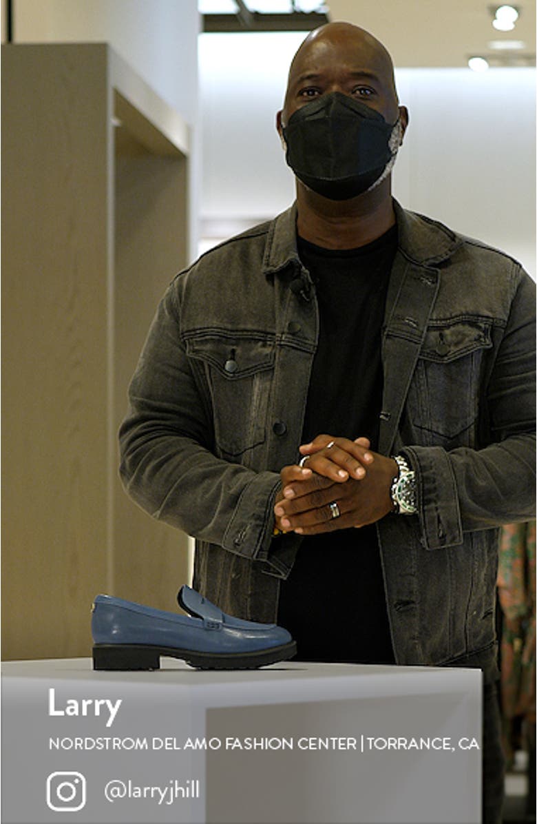 Newburg Platform Penny Loafer, sales video thumbnail