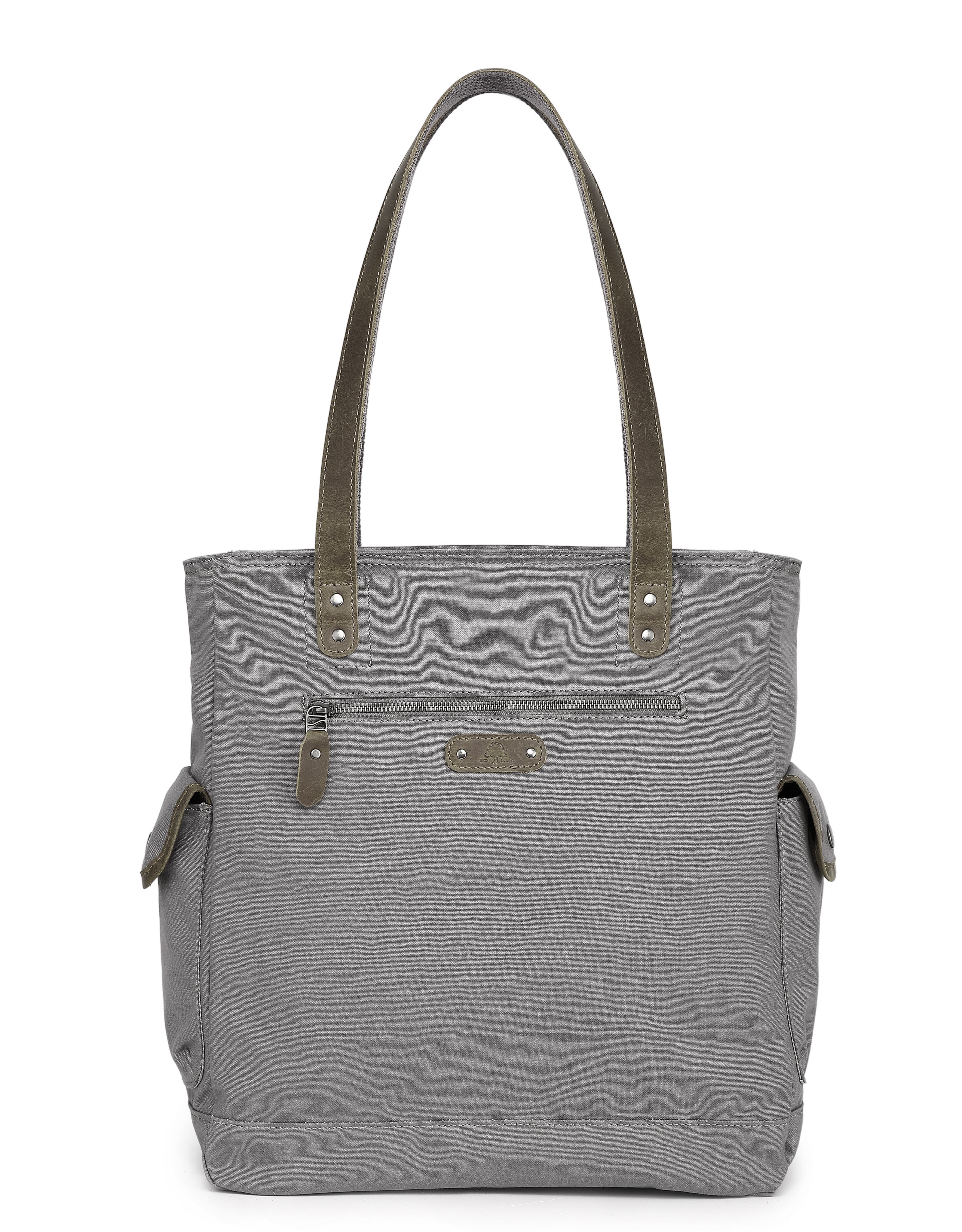 TSD Brand Valley and Sky Spacious Adventure Tote, Alternate, color, Grey