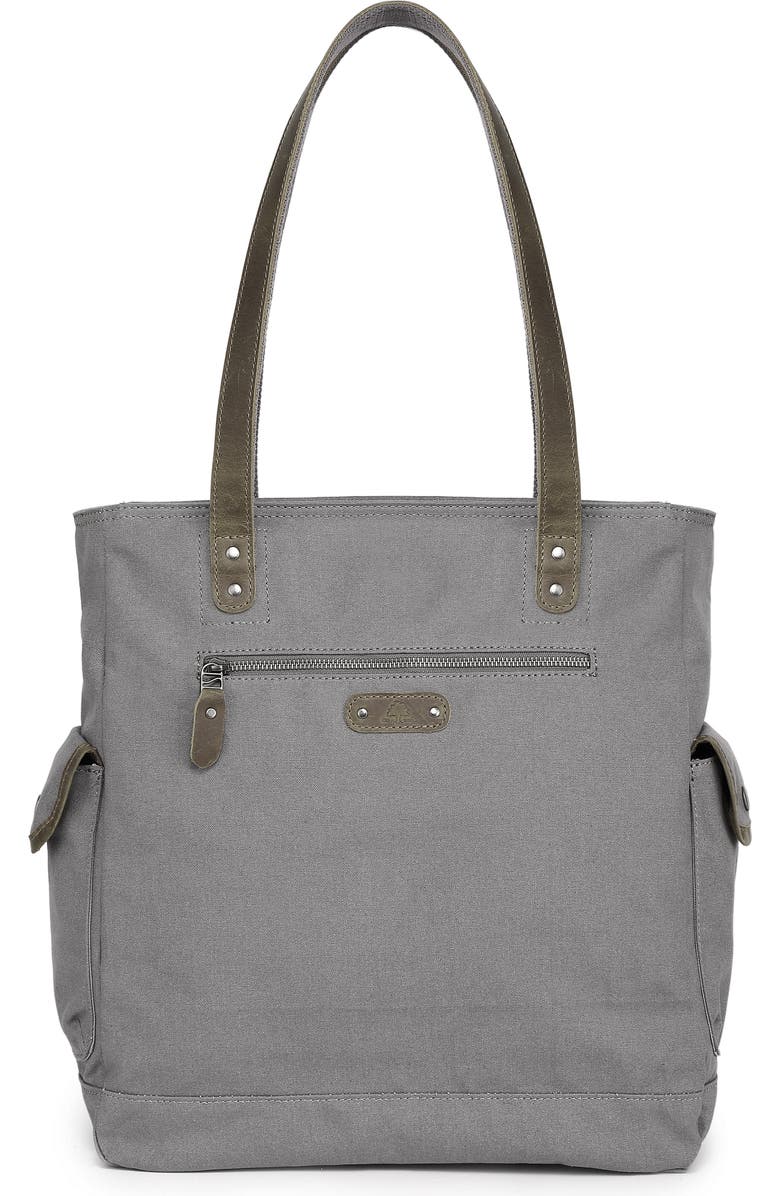 TSD Brand Valley and Sky Spacious Adventure Tote, Alternate, color, Grey