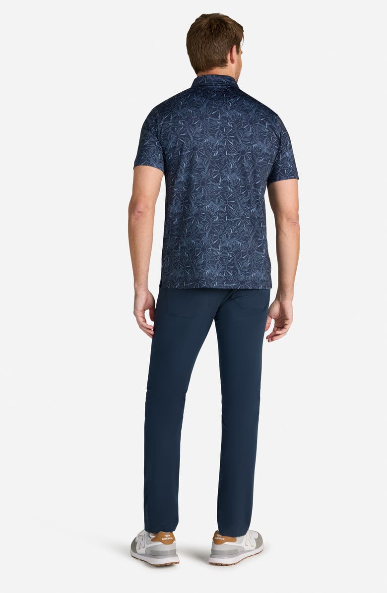 Bad Birdie Nocturnal Tango Tropical Print Performance Golf Polo, Alternate, color, Nocturnal Tango