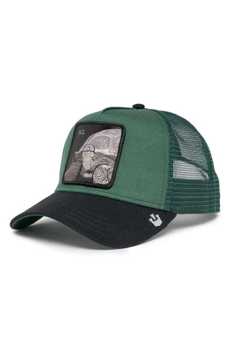 Goorin Bros. The OG Tortoise Patch Trucker Hat, Alternate, color,