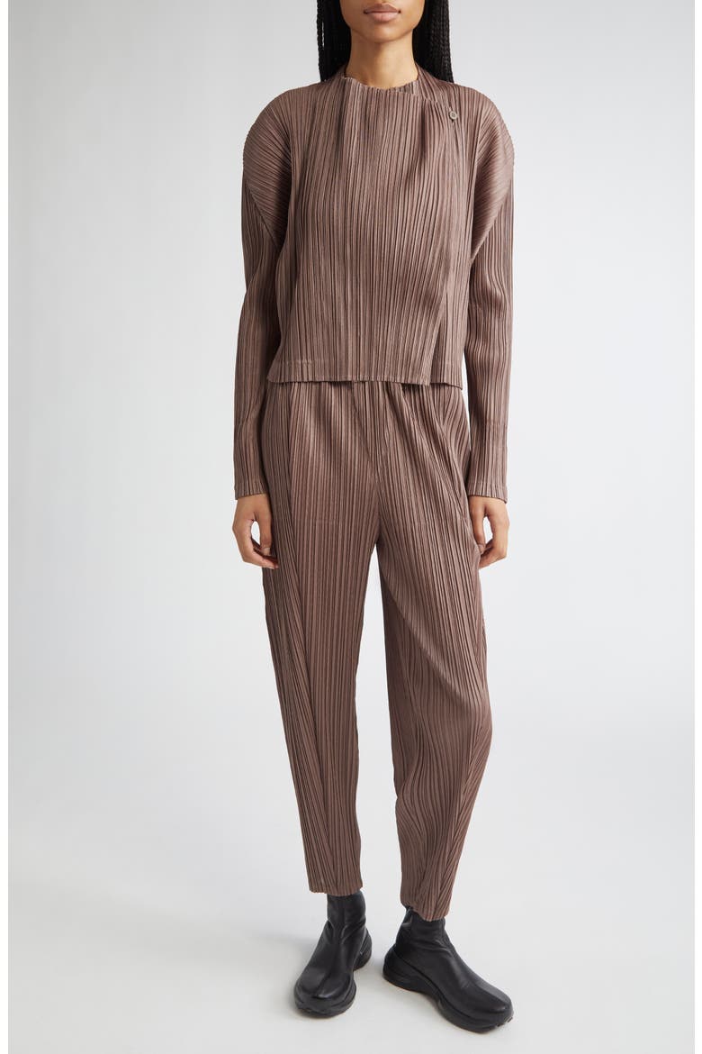 Thicker Bottoms 2 Pleated Tapered Ankle Pants (Women) | Nordstrom