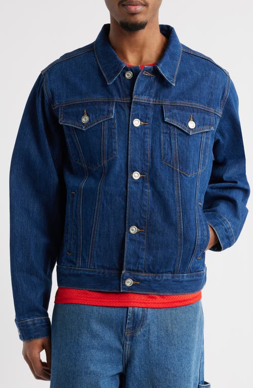 Elwood Classic Denim Jacket In Pond Wash