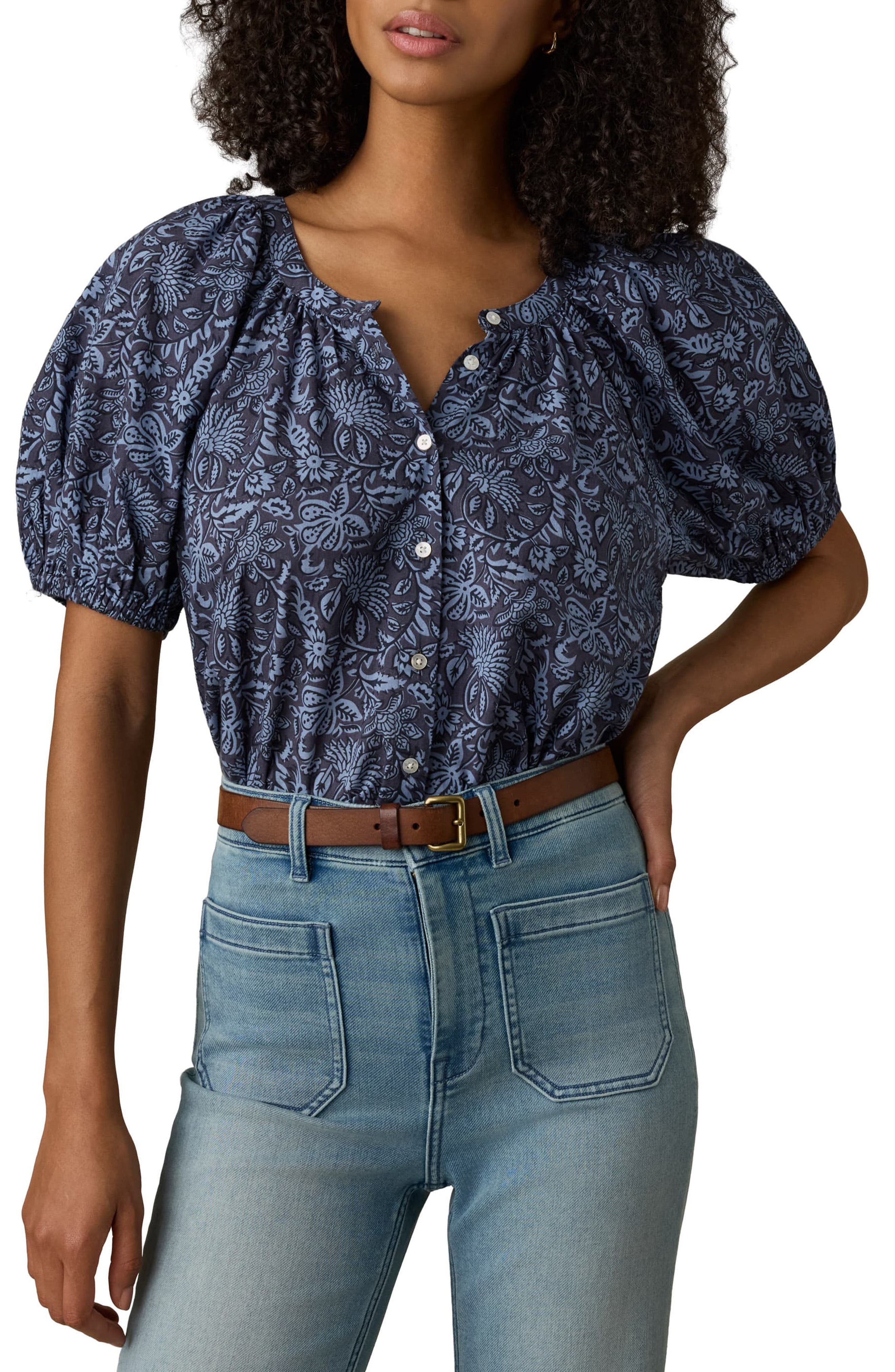 Lettie Voile Button-Up Shirt - image 3