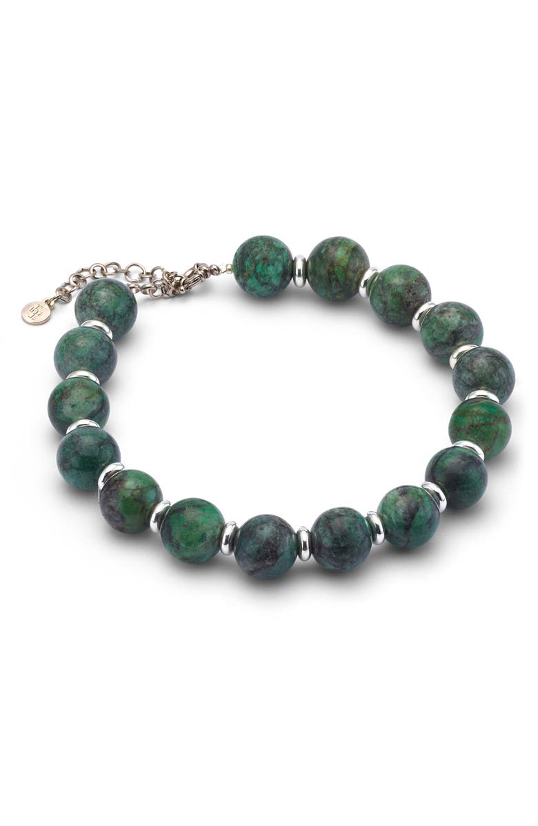 LELET NY Reese Turquoise Bead Necklace, Main, color, Turquoise