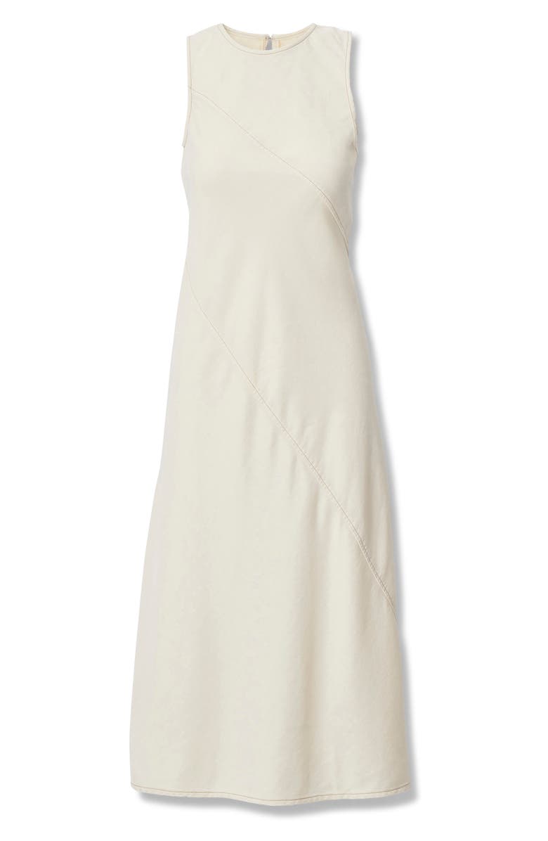 rag & bone Lisbon Sleeveless Maxi Dress, Alternate, color, Ecru