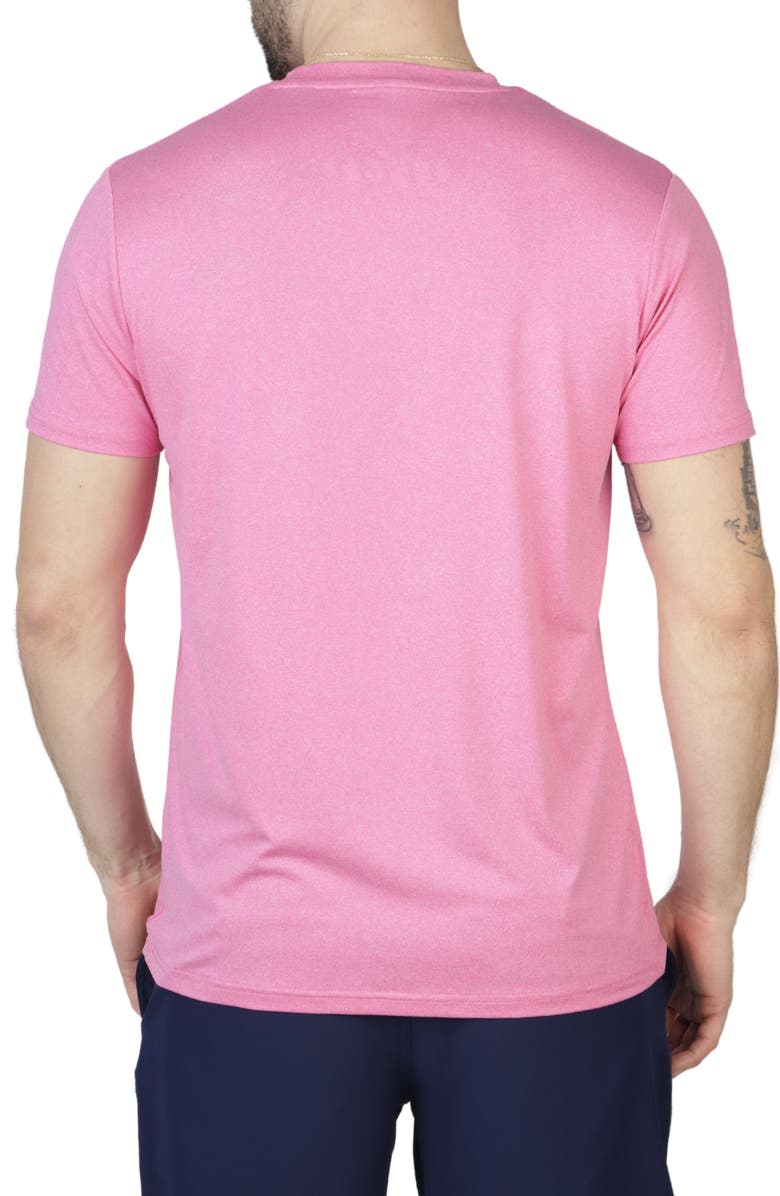 TailorByrd Mélange Performance T-Shirt, Alternate, color, Rose Pink