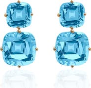 GOSHWARA Gossip Double Drop Earrings