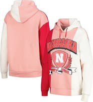 GAMEDAY COUTURE Women's Gameday Couture Scarlet Nebraska Huskers Hall of Fame Colorblock Pullover Hoodie