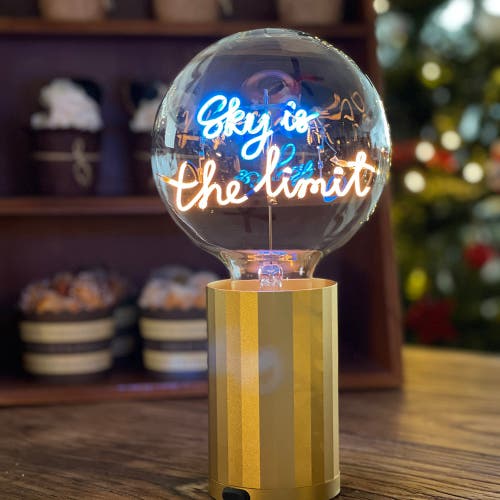 Mitb Sky Is The Limit Portable Table Lamp In Black