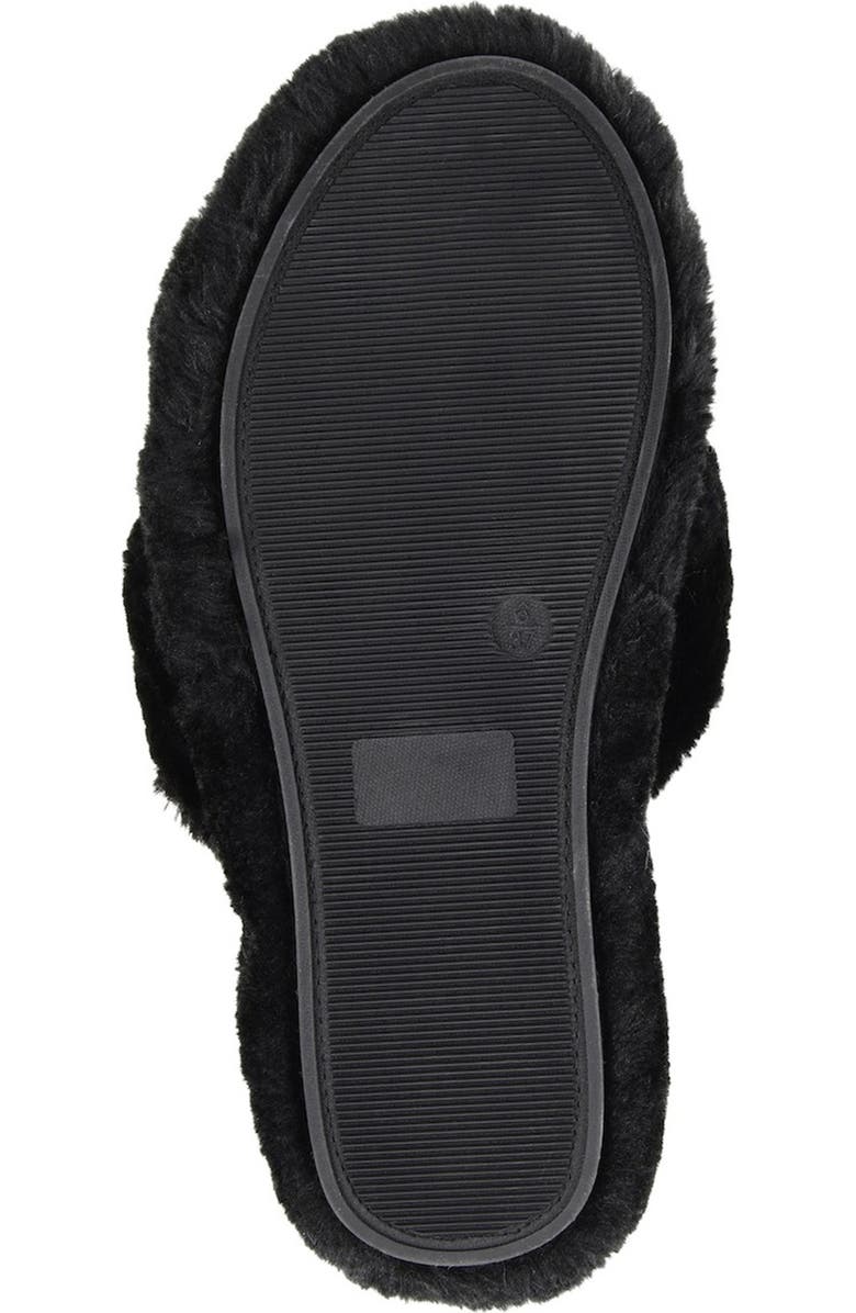 Journee Collection Dream Faux Fur Slipper, Alternate, color,