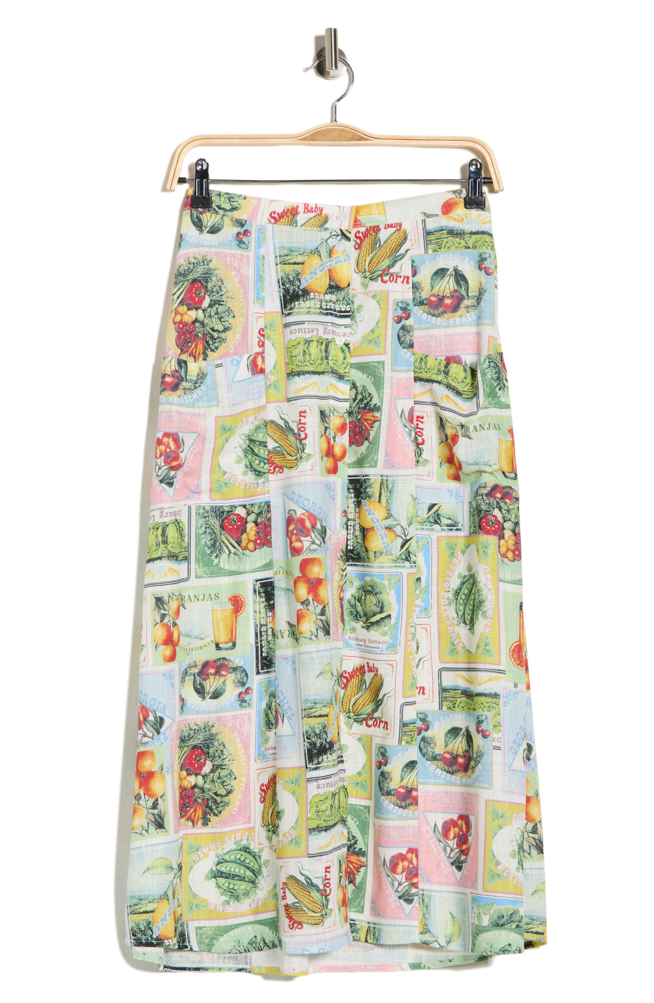 DR2 by Daniel Rainn Button Front Skirt
