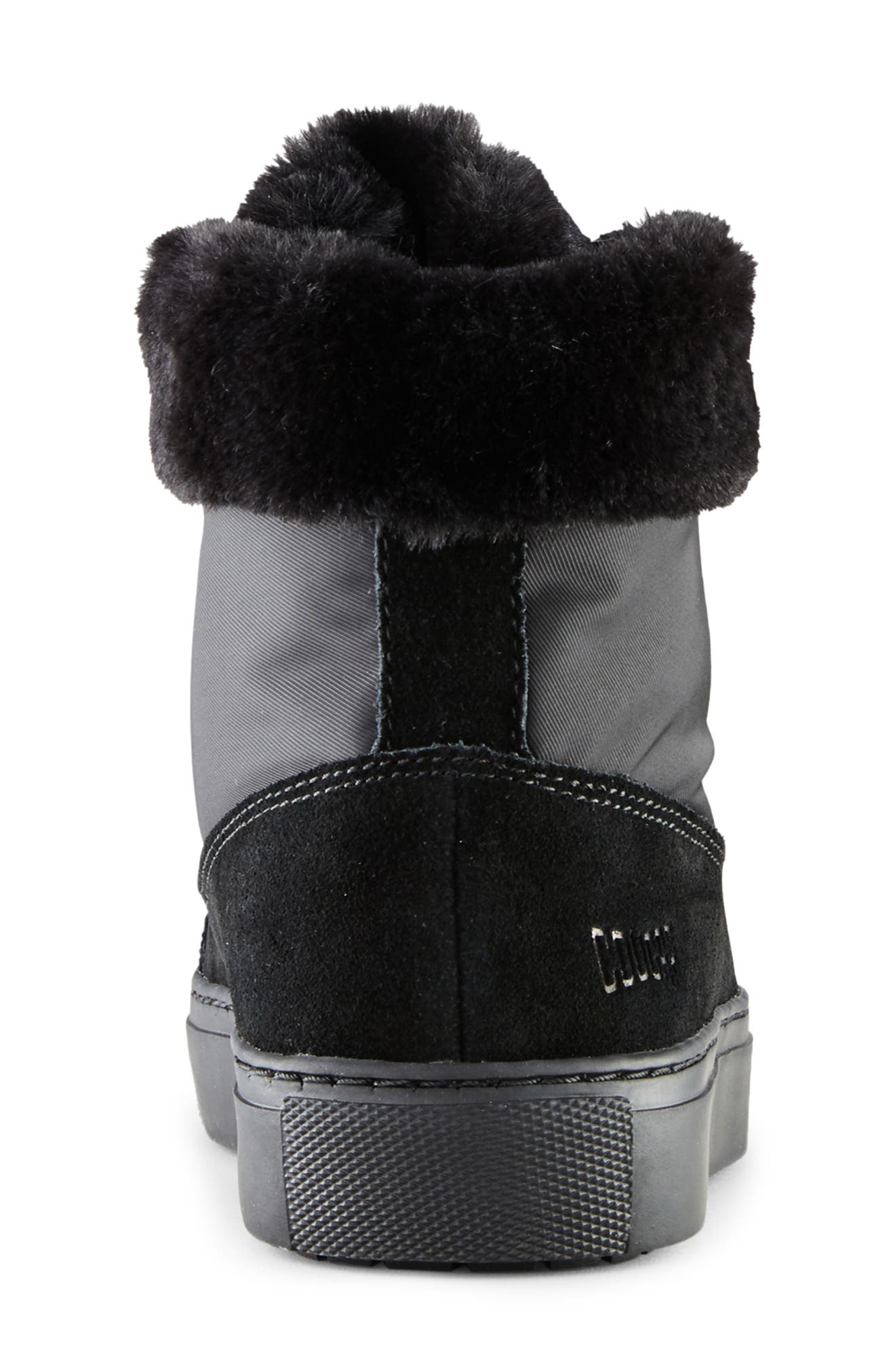 Cougar Dubliner Faux Fur Trim Waterproof Bootie, Alternate, color, 