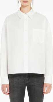 Weekend Max Mara Aureo Cotton Button-Up Shirt