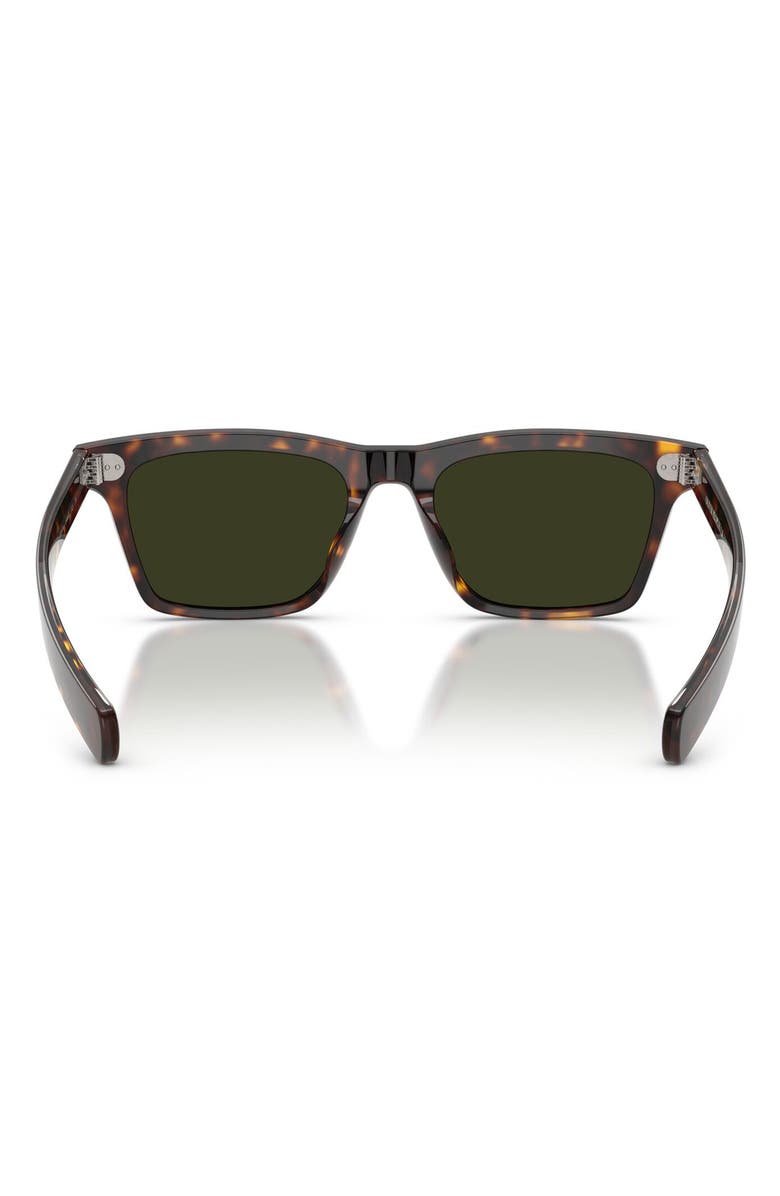 Oliver Peoples Maestro 51mm Polarized Pillow Sunglasses, Alternate, color, Brown Tort/ G-15 Polar