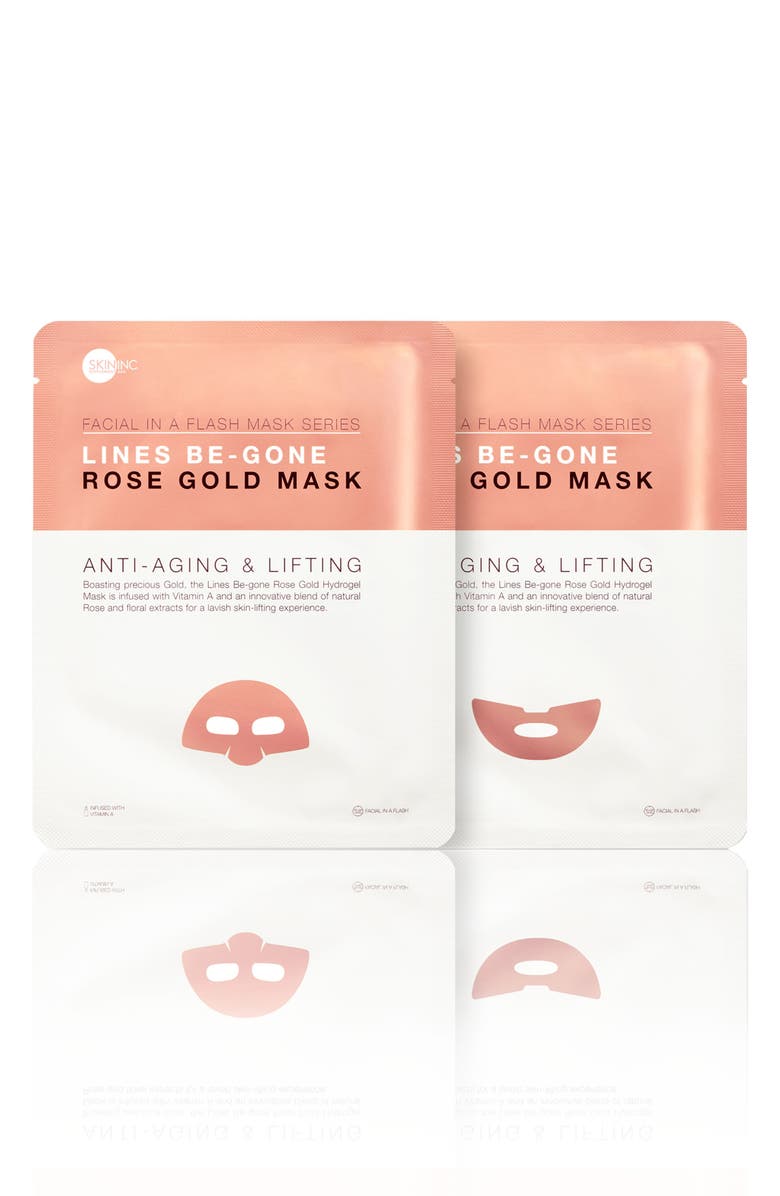 SKIN INC<sup>®</sup> SUPPLEMENT BAR Skin Inc. Lines Be-Gone Rose Gold Mask, Main, color,