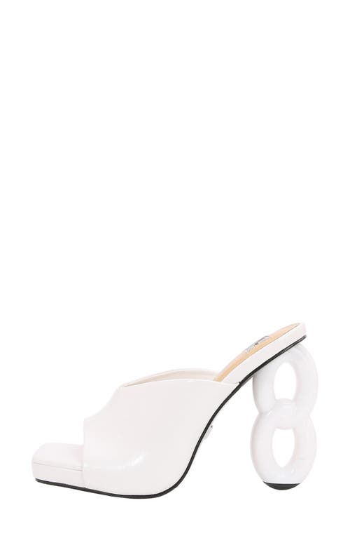 Ninety Union Cancun Slide Sandal In White