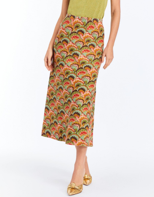 Mestiza New York Demi Knit Skirt In Multi