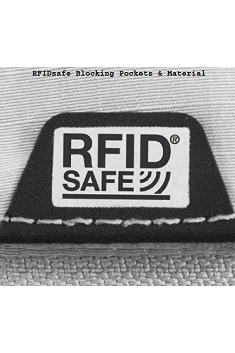 Coversafe X75 Anti-theft RFID Blocking Neck Pouch Neutral Grey, Alternate, color, Neutral Grey