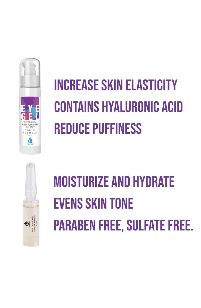 PURSONIC Ultimate Skincare Ampoule & Eye Gel Set, Alternate, color, 