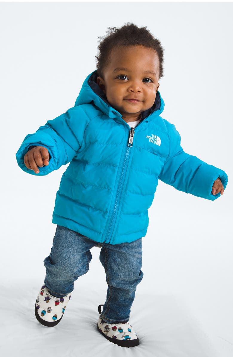 The North Face Perrito Reversible Water Repellent Recycled Polyester Jacket, Alternate, color, Meridian Blue