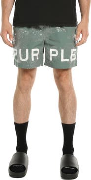 PURPLE BRAND All Around Water Repellent Performance Shorts