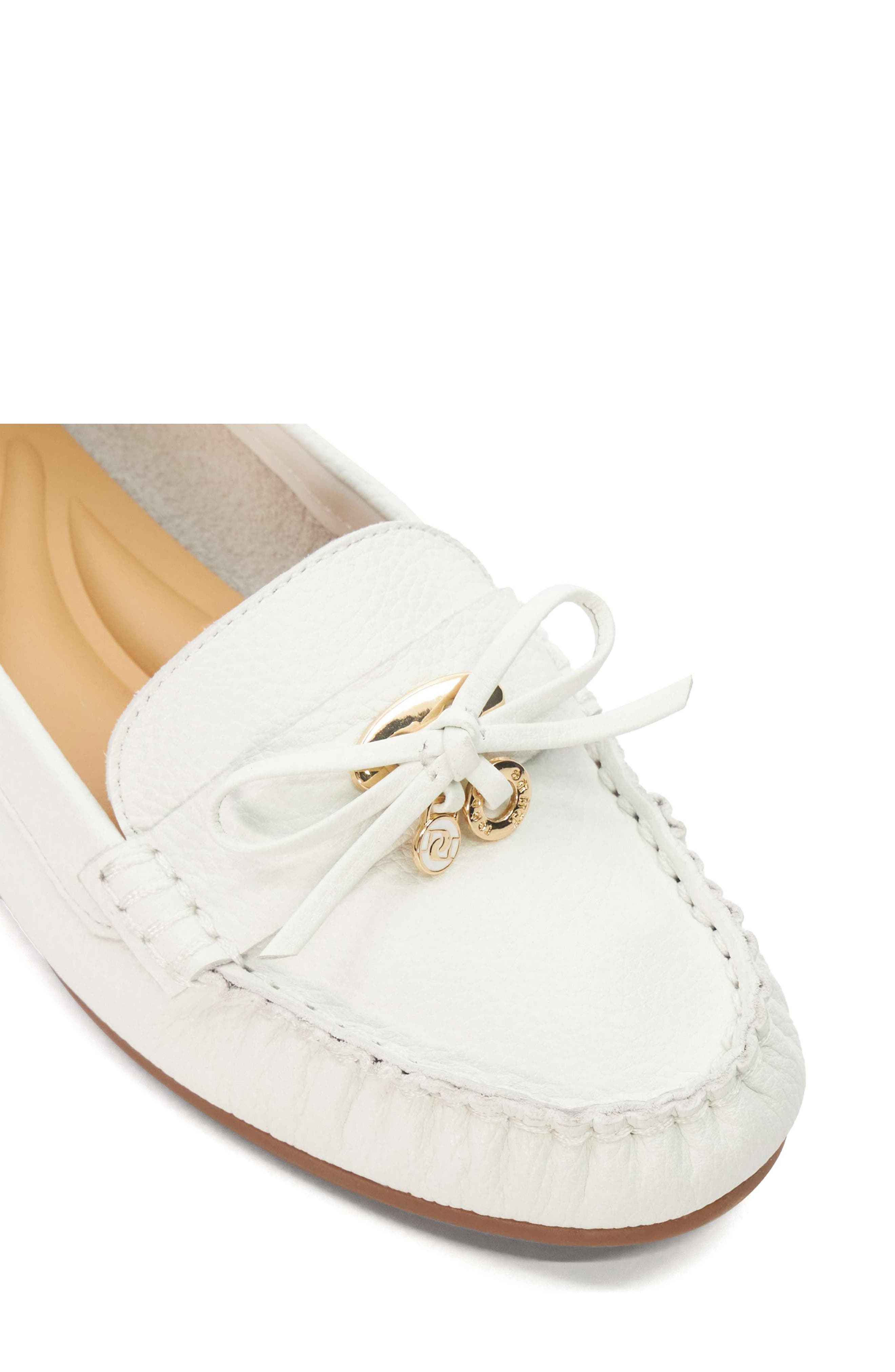 Dune London Grovers Loafer, Alternate, color, White