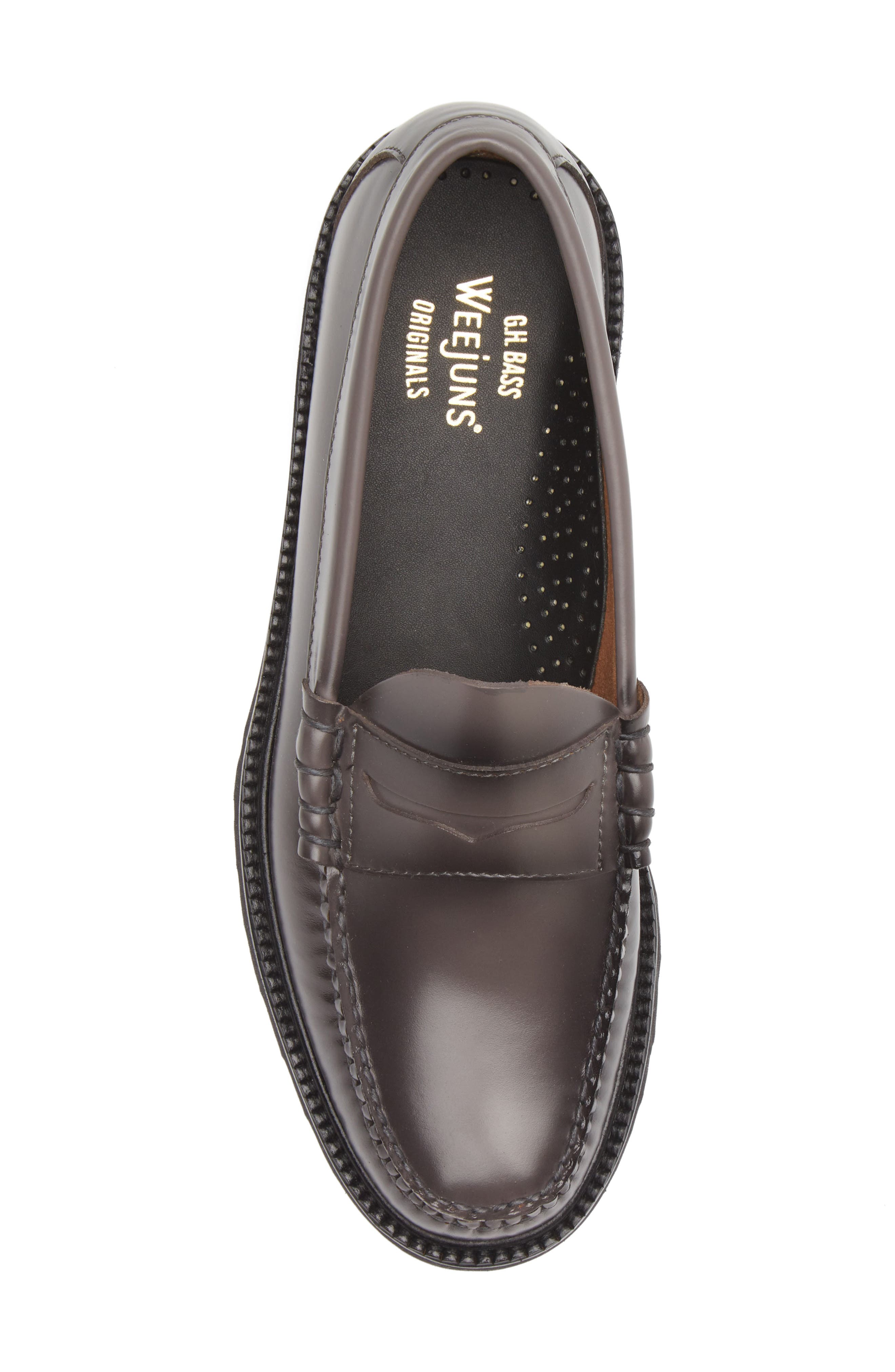 G.H.BASS Larson Lug Sole Penny Loafer, Alternate, color, 