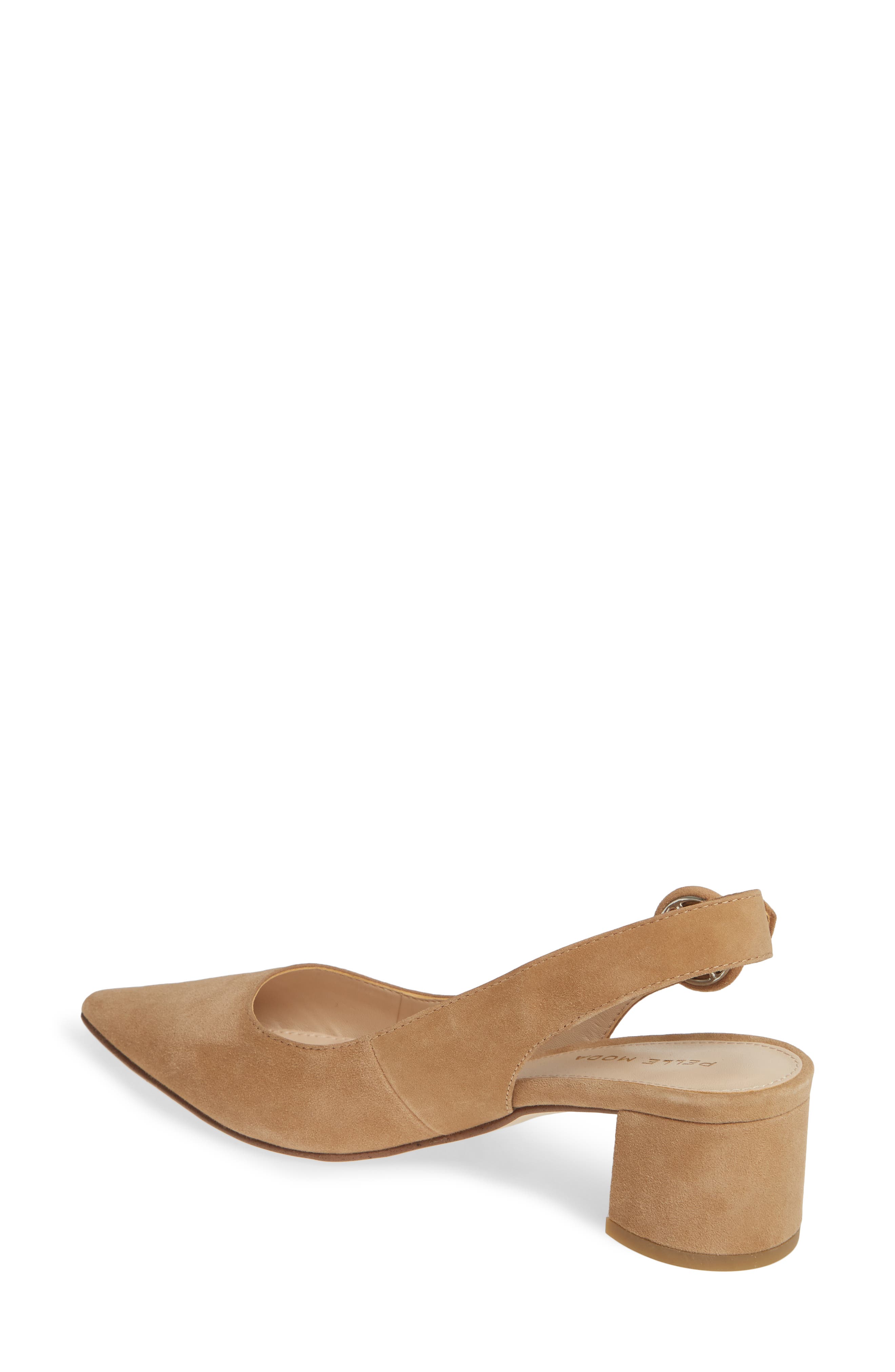 Autumn Slingback Pump, Alternate, color, LATTE SUEDE