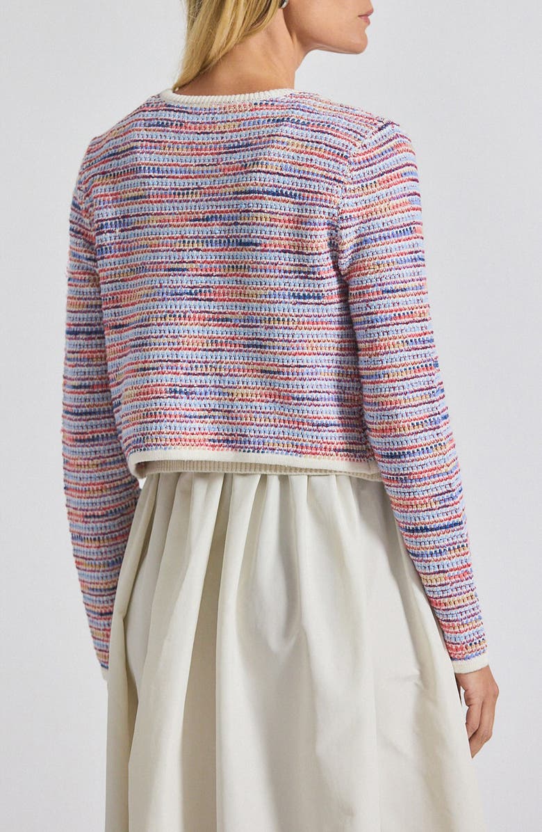 Derek Lam 10 Crosby Findley Space Dye Cardigan, Alternate, color, 