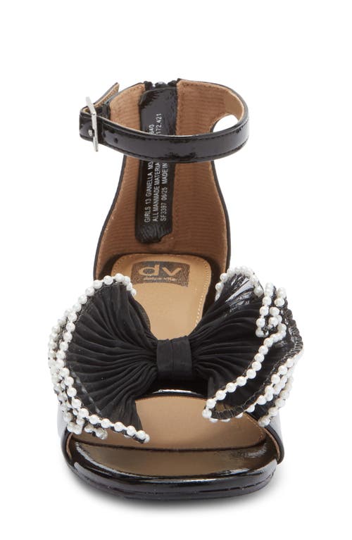 Dolce Vita Dv By Kids' Gianella Ankle Strap Sandal In Black