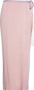 DIESEL® Ombré Rib Knit Wrap Skirt