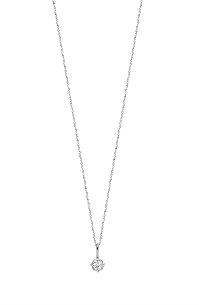 Bony Levy Audrey Diamond Pendant Necklace, Main, color, 18K White Gold