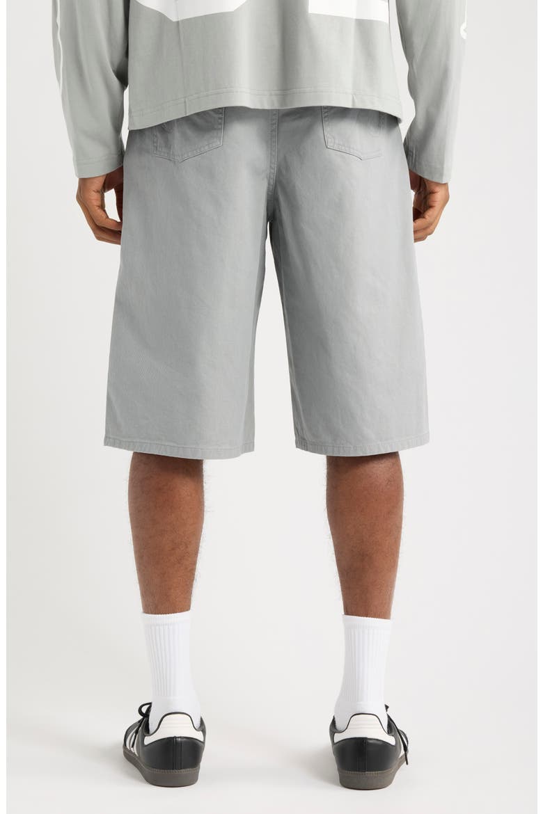 Baja 5-Pocket Cotton Twill Shorts, Alternate, color, NEUTRAL GRAY