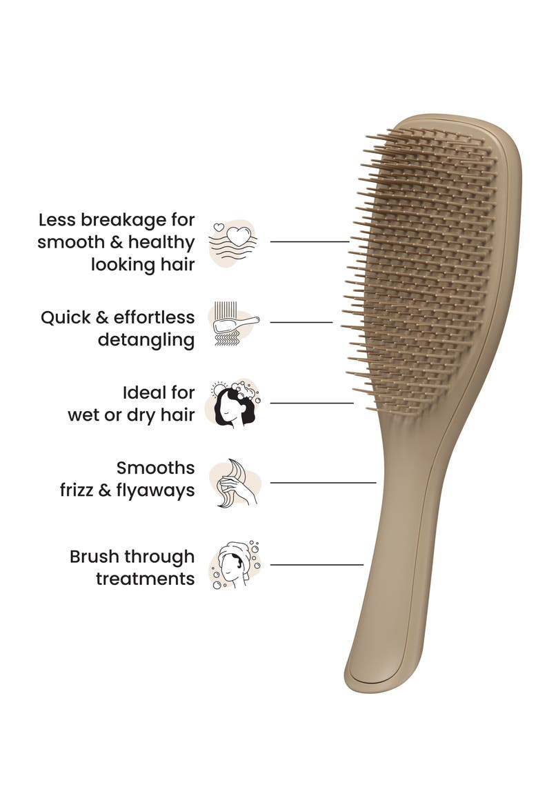 x SKIMS The Ultimate Detangler Hairbrush (Nordstrom Exclusive), Alternate, color, STRAIGHT TO WAVY CLAY