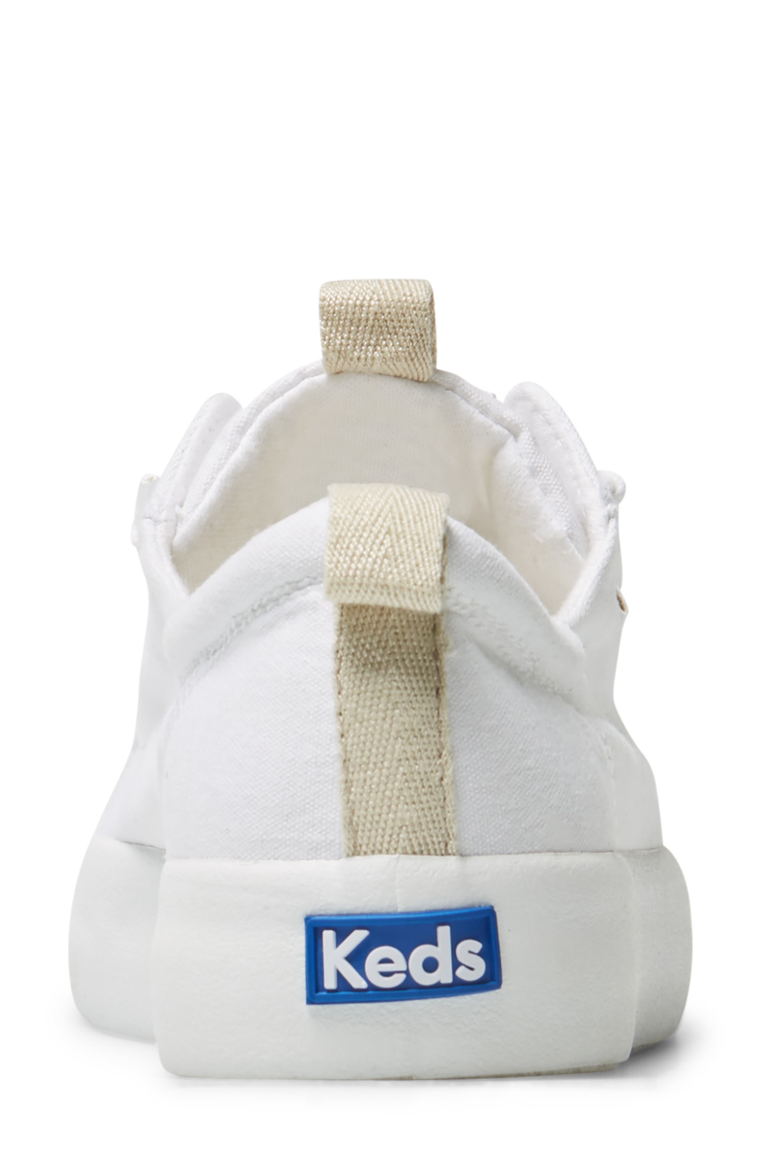 Kickback Sneaker, Alternate, color, WHITE
