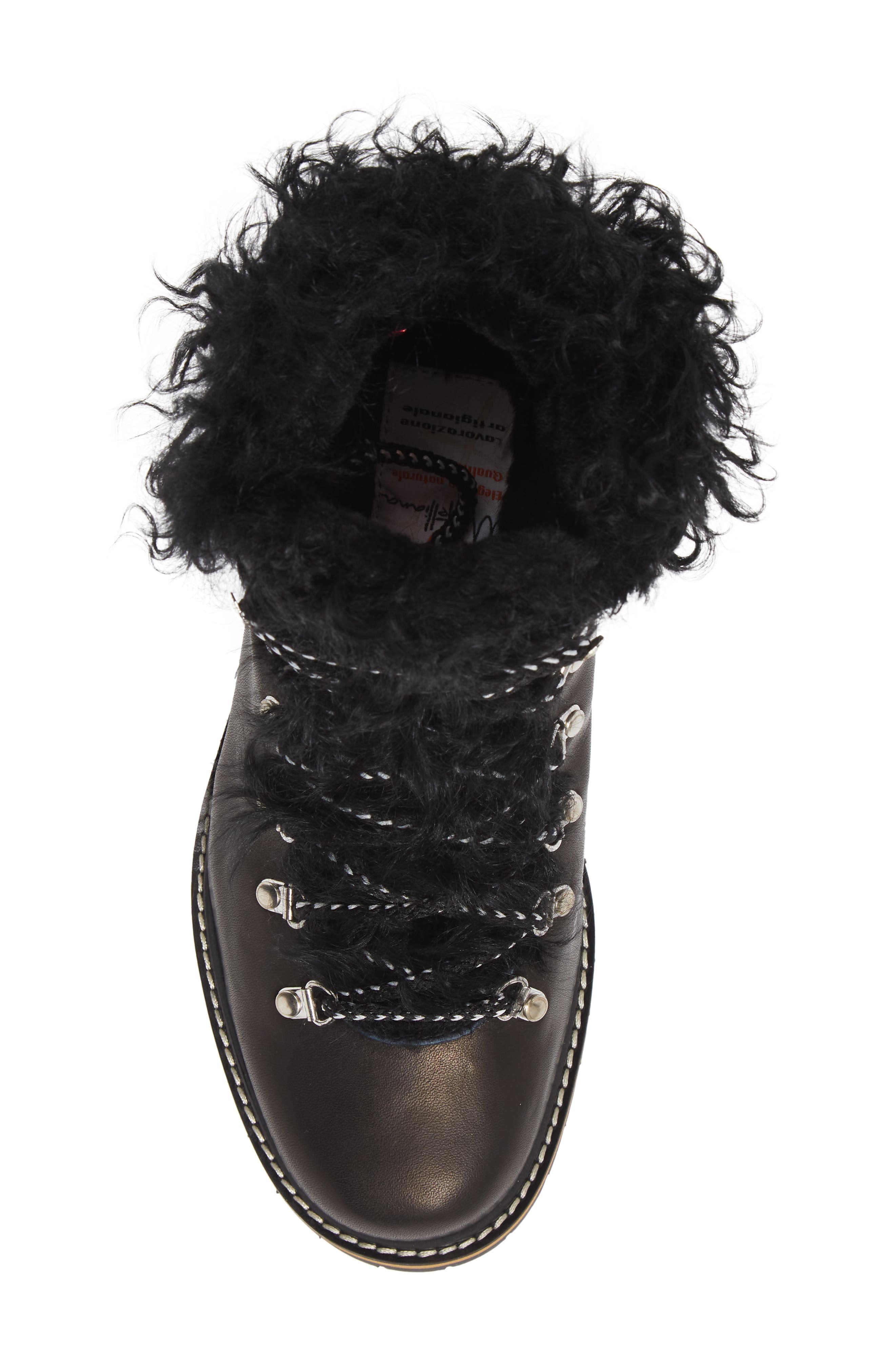 La Montelliana Ninfea Genuine Shearling Lined Bootie, Alternate, color, 