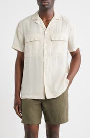 Nordstrom Pocket Resort Short Sleeve Shirt