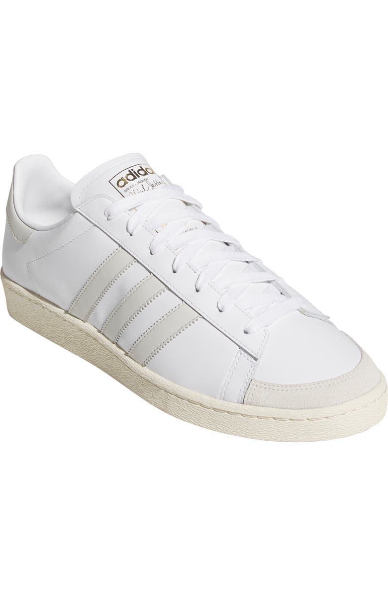 adidas Gender Inclusive Jabbar Low Basketball Sneaker, Main, color, White/ Orbit Grey/ Cream White