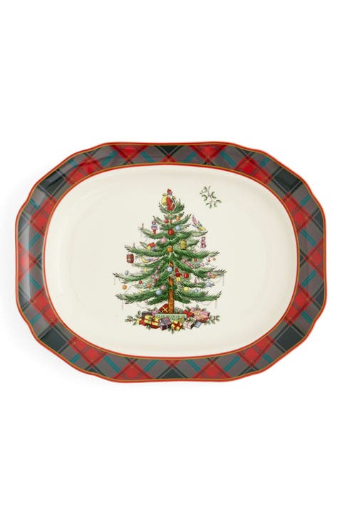 Tartan Rectangular Platter